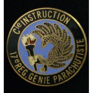 17° RGP : 17° RÉGIMENT DU GÉNIE PARACHUTISTE CIE INSTRUCTION