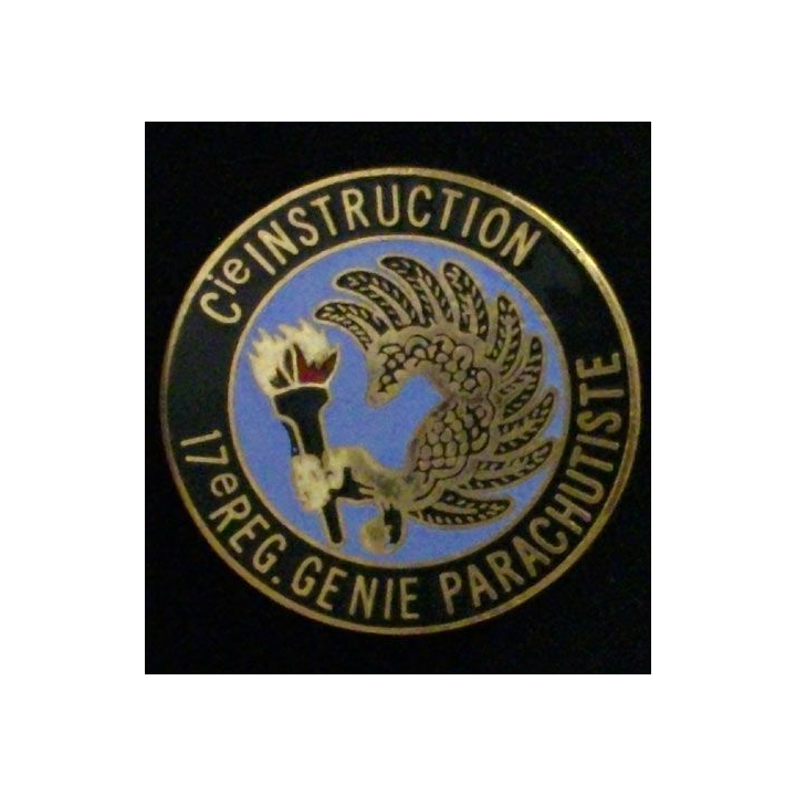 17° RGP : 17° RÉGIMENT DU GÉNIE PARACHUTISTE CIE INSTRUCTION