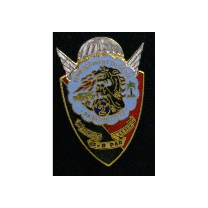 17° RGP : 17° RÉGIMENT DU GÉNIE PARACHUTISTE 2°COMPAGNIE (JYS)