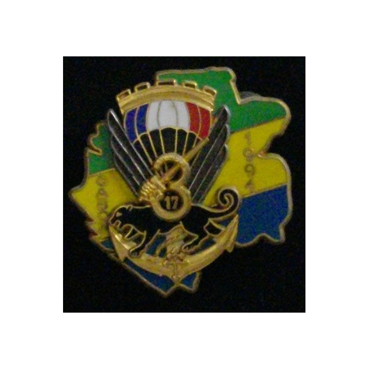 17° RGP :  3° compagnie du 17° régiment du génie parachutiste Gabon 1994 Ballard