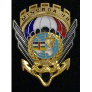 17° RGP 3° CIE MINURCA : 17°RÉGIMENT DU GÉNIE PARACHUTISTE 3°CIE MINURCA 98