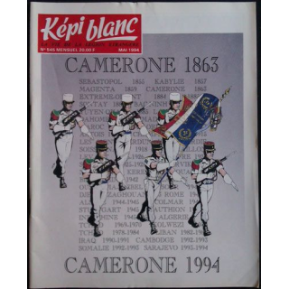 képi Blanc Légion Camerone légionnaire