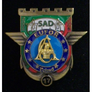 17° RGP : 17° RÉGIMENT DU GÉNIE PARA SAD CA EUFOR TCHAD 2008-09 N°160