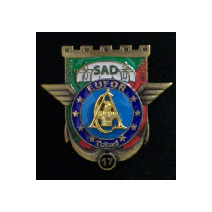 17° RGP : 17° RÉGIMENT DU GÉNIE PARA SAD CA EUFOR TCHAD 2008-09 N°160