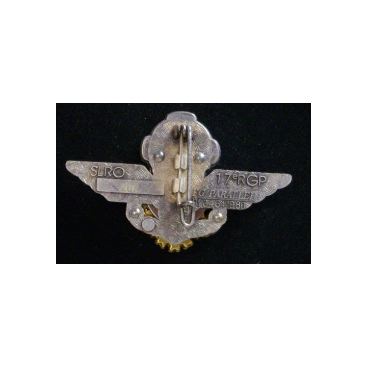 17° RGP : 17° RÉGIMENT DU GÉNIE PARACHUTISTE SLRO N°267