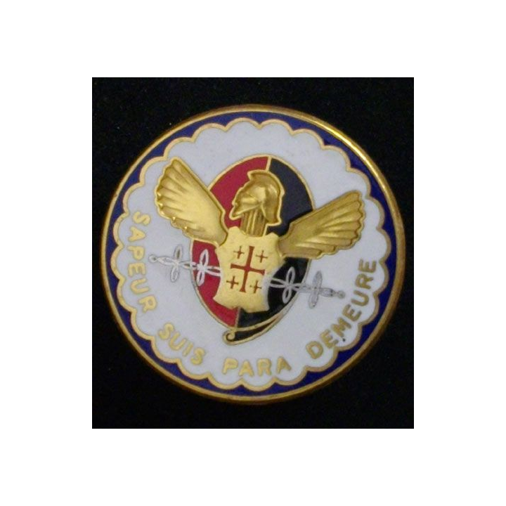 17° RGP 1° CIE : 17°RÉGIMENT DU GÉNIE PARA 1°CIE (42 mm LISTEL BLEU)