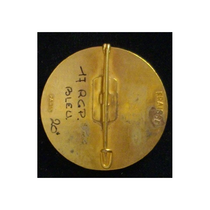 17° RGP 1° CIE : 17°RÉGIMENT DU GÉNIE PARA 1°CIE (42 mm LISTEL BLEU)