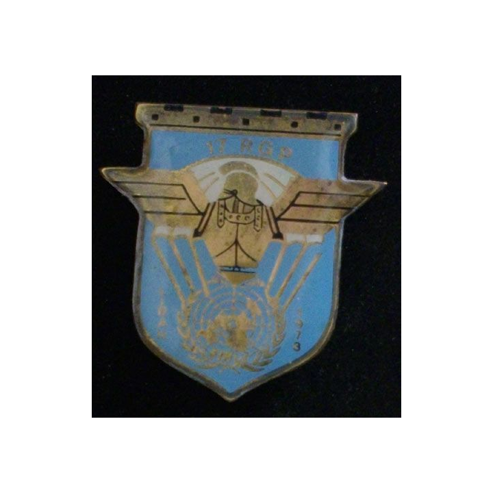 17° RGP 1° CIE LIBAN : 17°RÉGIMENT DU GÉNIE PARA 1°CIE LIBAN 1978 (PLASTIFIÉ)