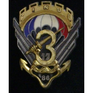 17° RGP : 17° RÉGIMENT DU GÉNIE PARACHUTISTE 3°CIE FINUL 86 N°136