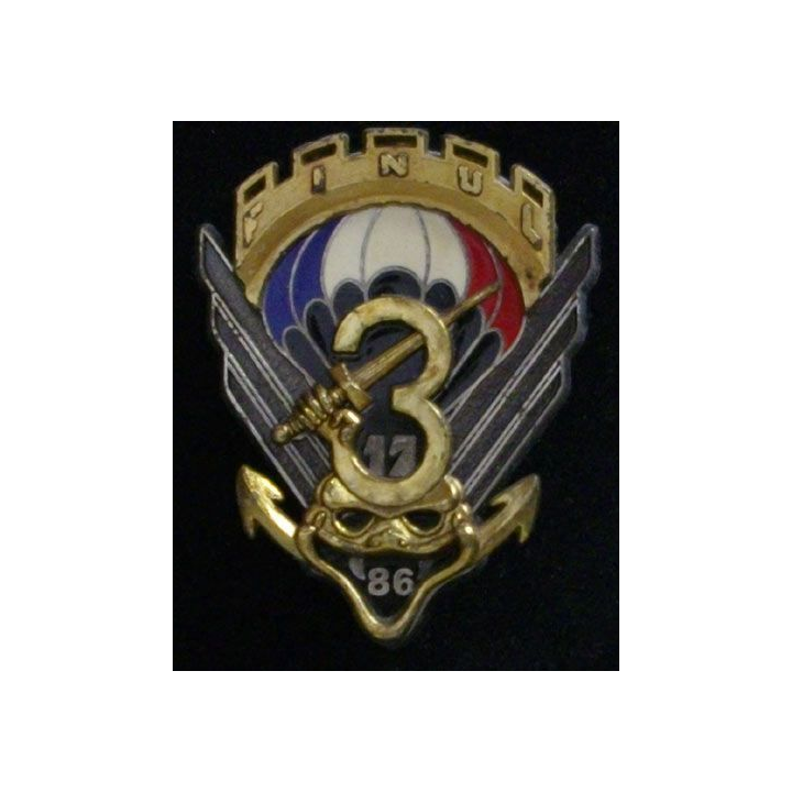 17° RGP : 17° RÉGIMENT DU GÉNIE PARACHUTISTE 3°CIE FINUL 86 N°136