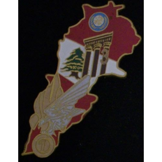 1° REG : 1° RÉGIMENT ÉTRANGER DU GÉNIE 3°COMPAGNIE LIBAN N°069