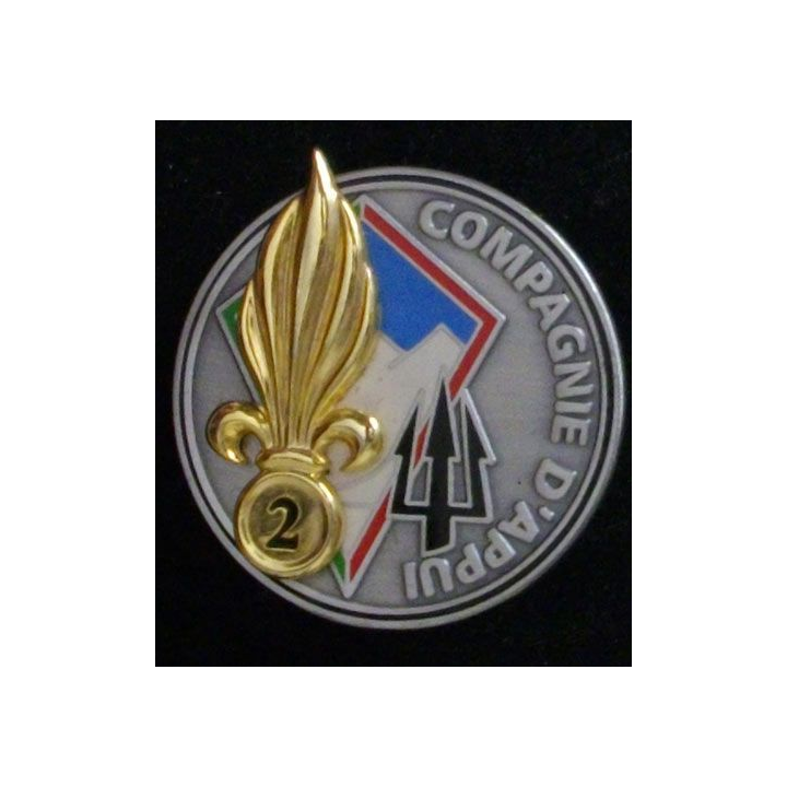 2° REG 2° RÉGIMENT ÉTRANGER DU GÉNIE COMPAGNIE D'APPUI N°142