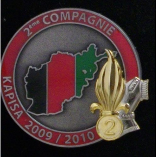 2° REG : 2° RÉGIMENT ÉTRANGER DU GÉNIE 2°CIE KAPISA 2009/10 N°141