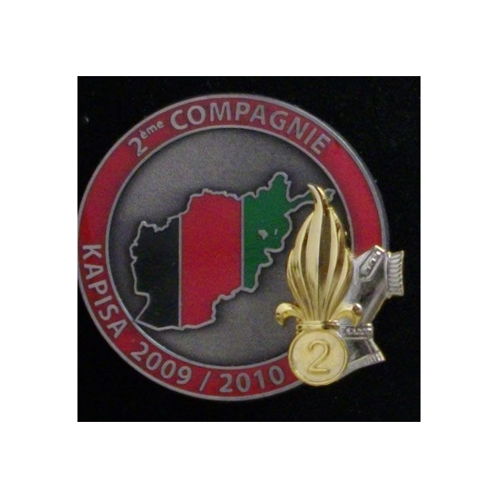 2° REG : 2° RÉGIMENT ÉTRANGER DU GÉNIE 2°CIE KAPISA 2009/10 N°141