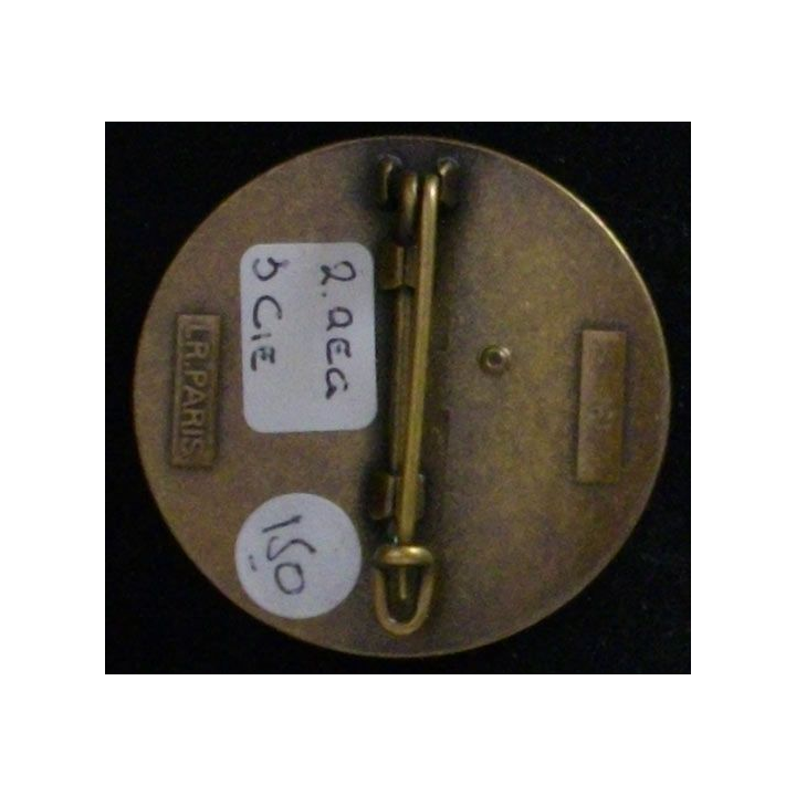2° REG : 2° RÉGIMENT ÉTRANGER DU GÉNIE 3°COMPAGNIE N°A 161
