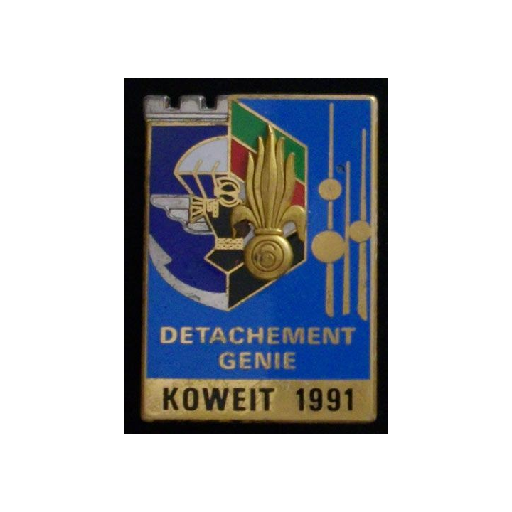 6° REG - 17° RGP : 6° RÉGIMENT ÉTRANGER DU GÉNIE KOWEIT 1991
