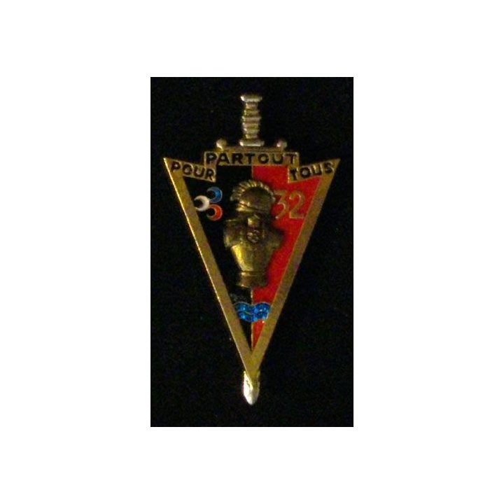 32° RG : 32° RÉGIMENT DU GÉNIE TRANSLUCIDE (DELSART 2134)