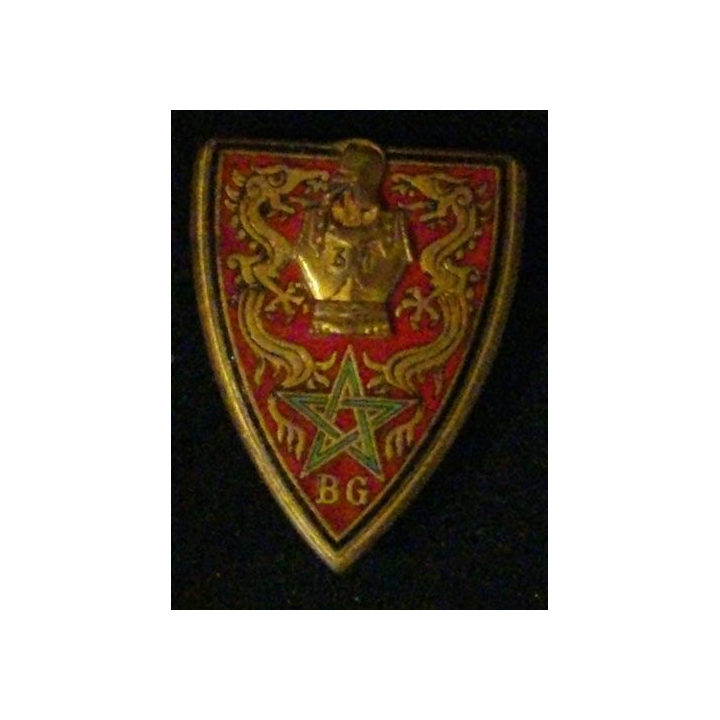 31° BG : 31° Bataillon du génie en Extrême Orient avec le chiffre 31