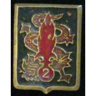 2°REI : 2°RÉGIMENT ÉTRANGER D'INFANTERIE 37 mm PEINT