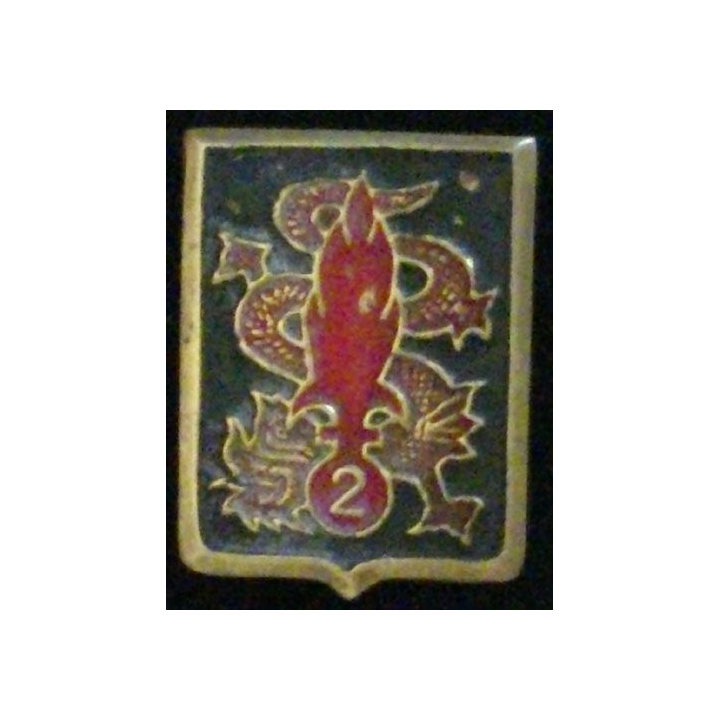 2°REI : 2°RÉGIMENT ÉTRANGER D'INFANTERIE 37 mm PEINT