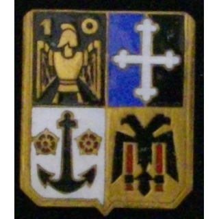10° RG : 10° RÉGIMENT DU GÉNIE (DRAGO OM) ÉMAIL