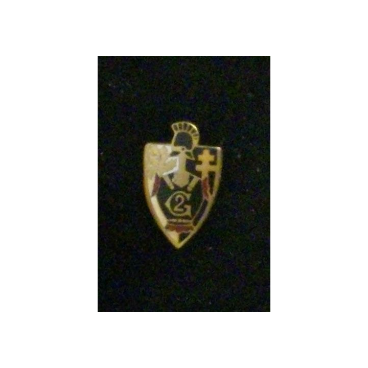 2° RG : 2° RÉGIMENT DU GÉNIE (MINIATURE) H 2 cm