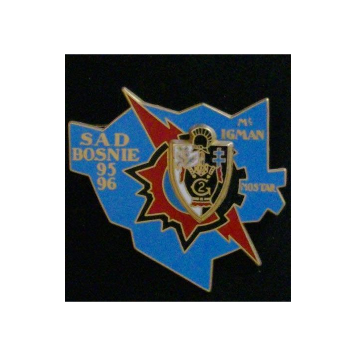 2° RG : 2° RÉGIMENT DU GÉNIE SAD BOSNIE 95-96 MOSTAR MONT IGMAN