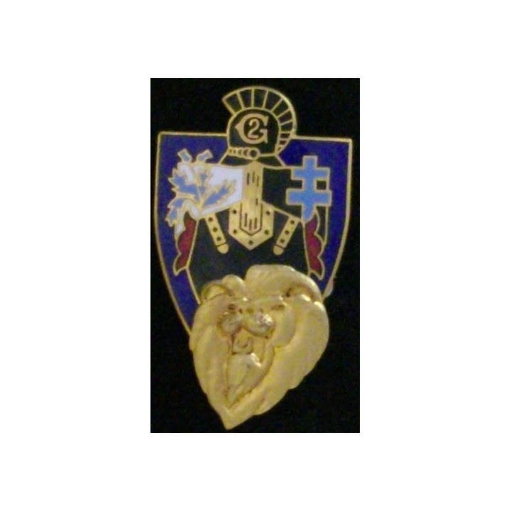 2° RG : 2° RÉGIMENT DU GÉNIE 1°COMPAGNIE TÊTE DE LION