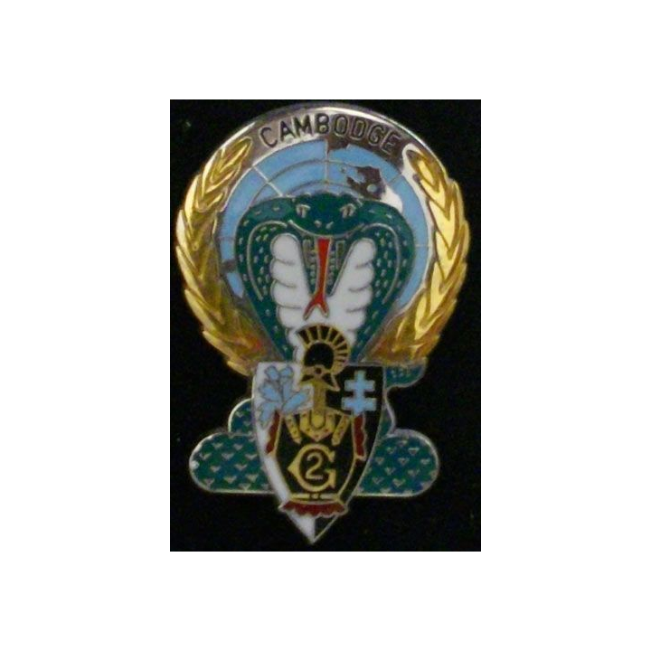 2° RG : 2° RÉGIMENT DU GÉNIE APRONUC CAMBODGE 1° MANDAT NAJAS