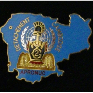 2° RG : 2° RÉGIMENT DU GÉNIE APRONUC CAMBODGE 2°MANDAT
