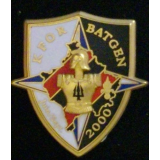 2° RG : 2° RÉGIMENT DU GÉNIE KFOR BATGEN JUIN SEPT 2000 N°1421