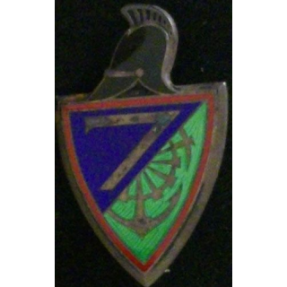 7° RG : 7° RÉGIMENT DU GÉNIE EN ARGENT
