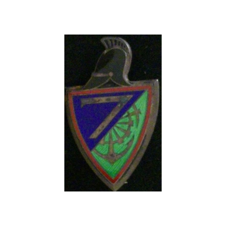 7° RG : 7° RÉGIMENT DU GÉNIE EN ARGENT