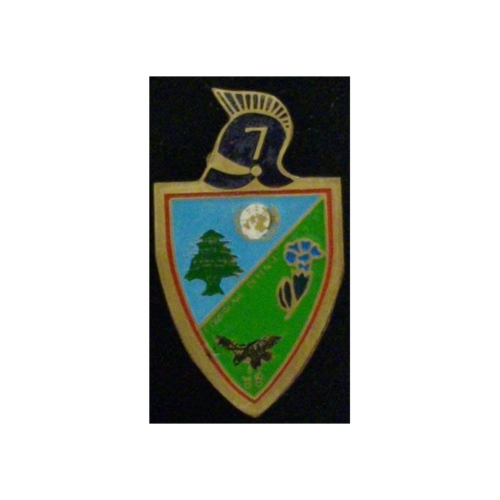 7° BGDA : 7° BON DU GÉNIE DE DIVISION ALPINE CIE DÉFENSE FINUL