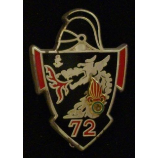 72° RG : 72° RÉGIMENT DU GÉNIE (BOUSSEMART 3041) ARGENTÉ