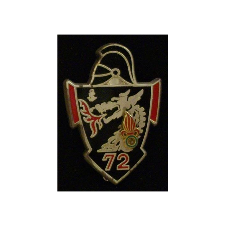 72° RG : 72° RÉGIMENT DU GÉNIE (BOUSSEMART 3041) ARGENTÉ