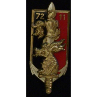 72° RG : 72° RÉGIMENT DU GÉNIE 11°COMPAGNIE N°116 MODÈLE DEPOSÉ