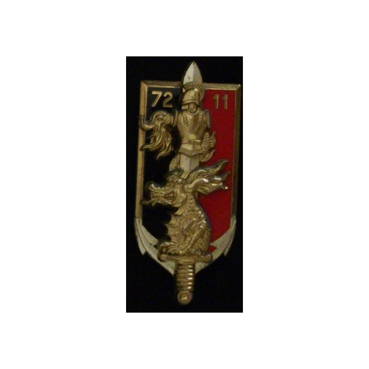 72° RG : 72° RÉGIMENT DU GÉNIE 11°COMPAGNIE N°116 MODÈLE DEPOSÉ