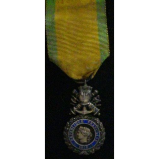 FRANCE : MÉDAILLE MILITAIRE EN ARGENT