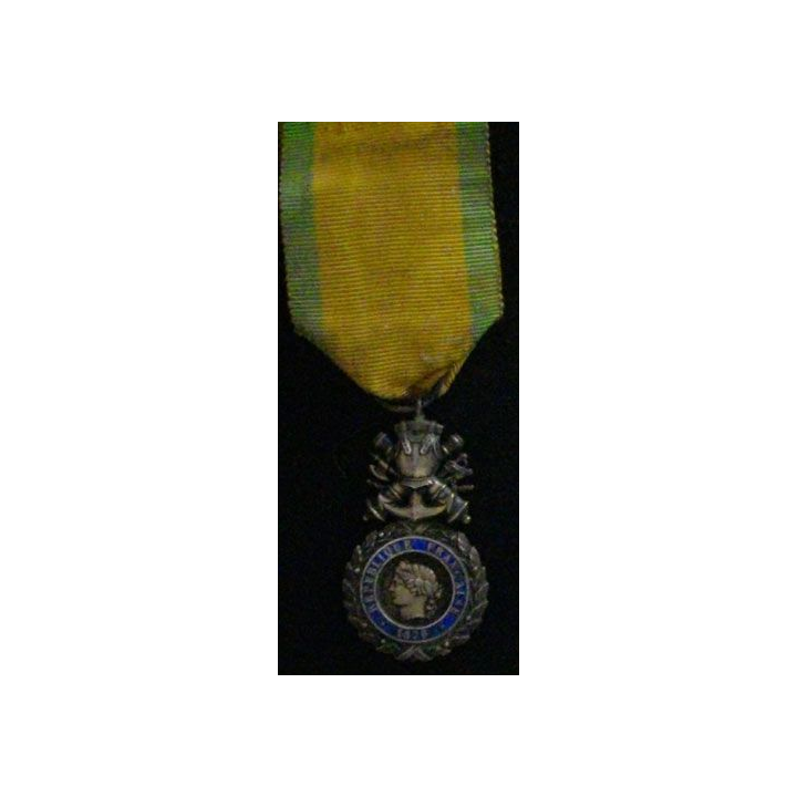 FRANCE : MÉDAILLE MILITAIRE EN ARGENT