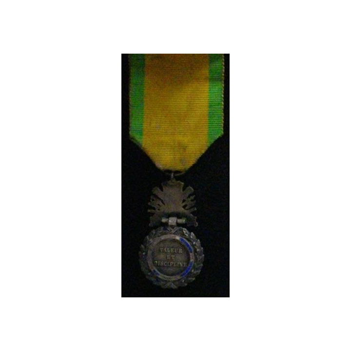 FRANCE : MÉDAILLE MILITAIRE EN ARGENT