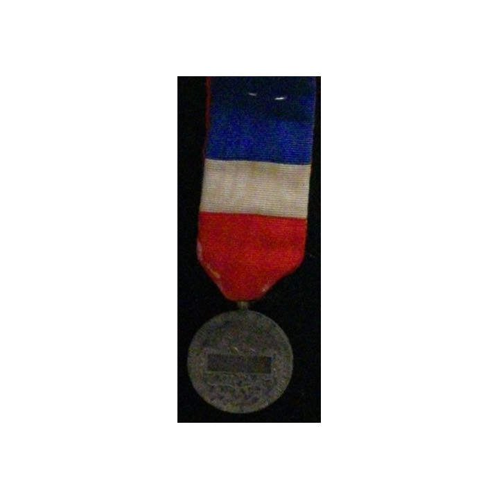 FRANCE : MÉDAILLE DU TRAVAIL DE LA SÉCURITÉ SOCIALE EN ARGENT