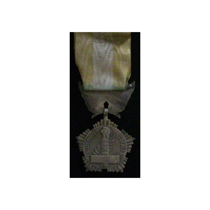 FRANCE : MÉDAILLE DES COLLECTIVITES LOCALES BRONZE