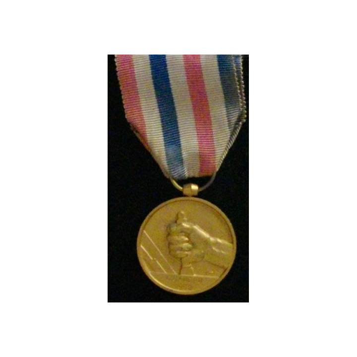 FRANCE : MÉDAILLE DES CHEMINS DE FER 1952 (BRONZE DORÉ)