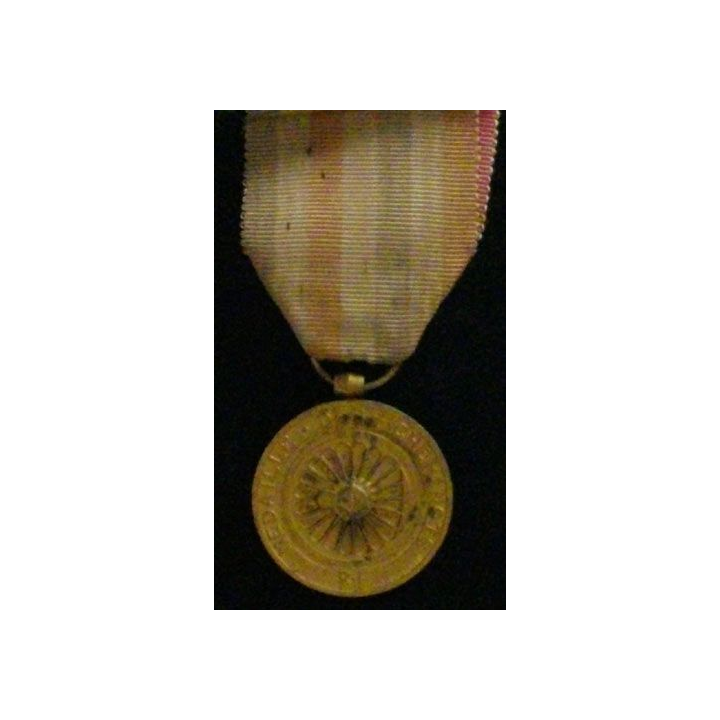 FRANCE : MÉDAILLE DES CHEMINS DE FER 1952 (BRONZE DORÉ)