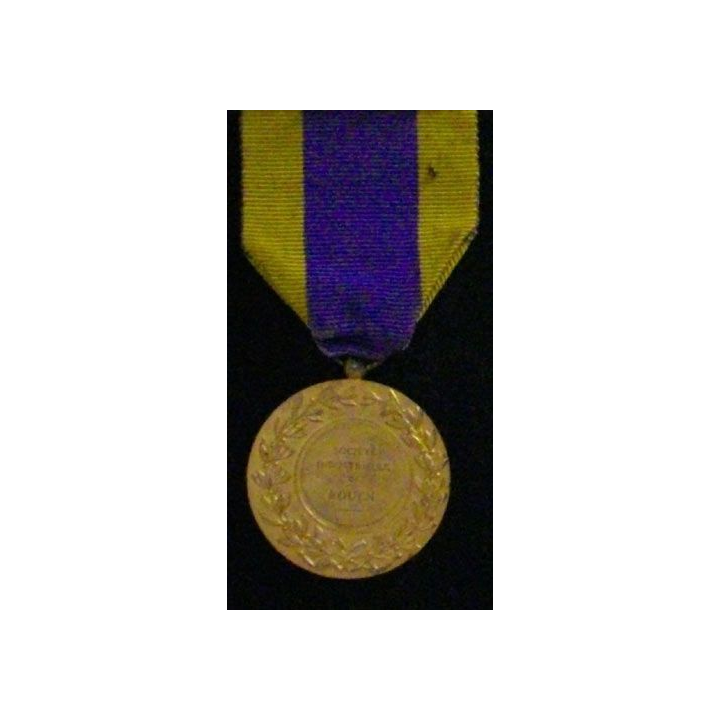FRANCE : MÉDAILLE DE LA SOCIÉTÉ INDUSTRIELLE DE ROUEN (ARGENT)