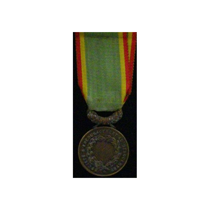 FRANCE : MÉDAILLE DE LA SOCIÉTÉ D'ENCOURAGEMENT ET DÉVOUEMENT