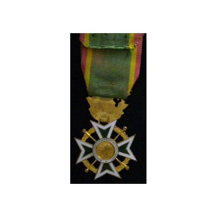 FRANCE : MÉDAILLE DE LA SOCIÉTÉ D'ENCOURAGEMENT AU DÉVOUEMENT