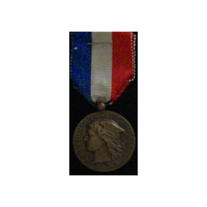 médaille des épidémies du ministère de l'Intérieur attribuée 1902