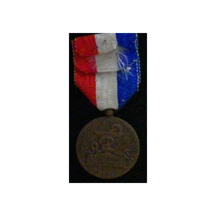 médaille des épidémies du ministère de l'Intérieur attribuée 1902